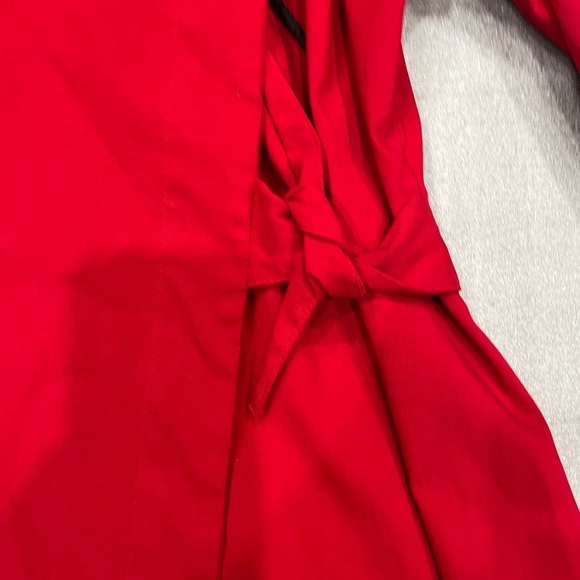 [L]Melow by Melissa Bolduc Stylish Red ISABEAU JACKET Asymmetrical CA NWOT - Picture 9 of 12